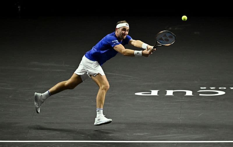 La Copa Tennis-Laver empató 1-1 cuando Ruud y Nakashima ganaron los primeros partidos