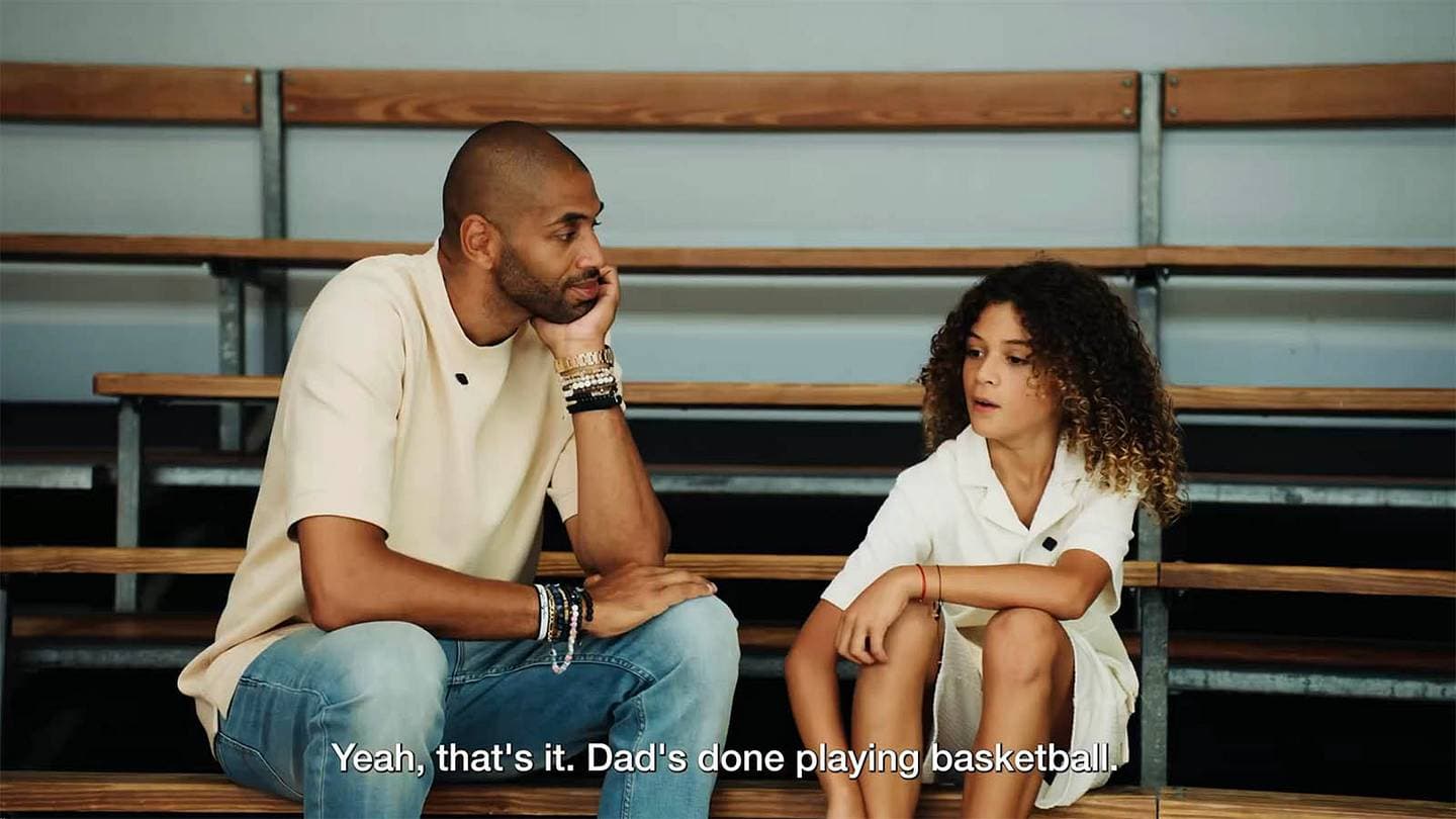 35 años después de ver morir a su padre en la cancha, Nicolas Batum se retira de la NBA. El momento fue intencional.