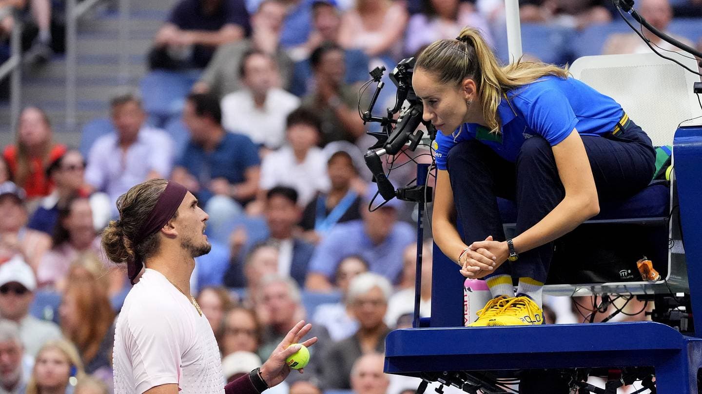 La comunidad del tenis se pone del lado del rebote de la pelota del US Open de Alexander Zverev