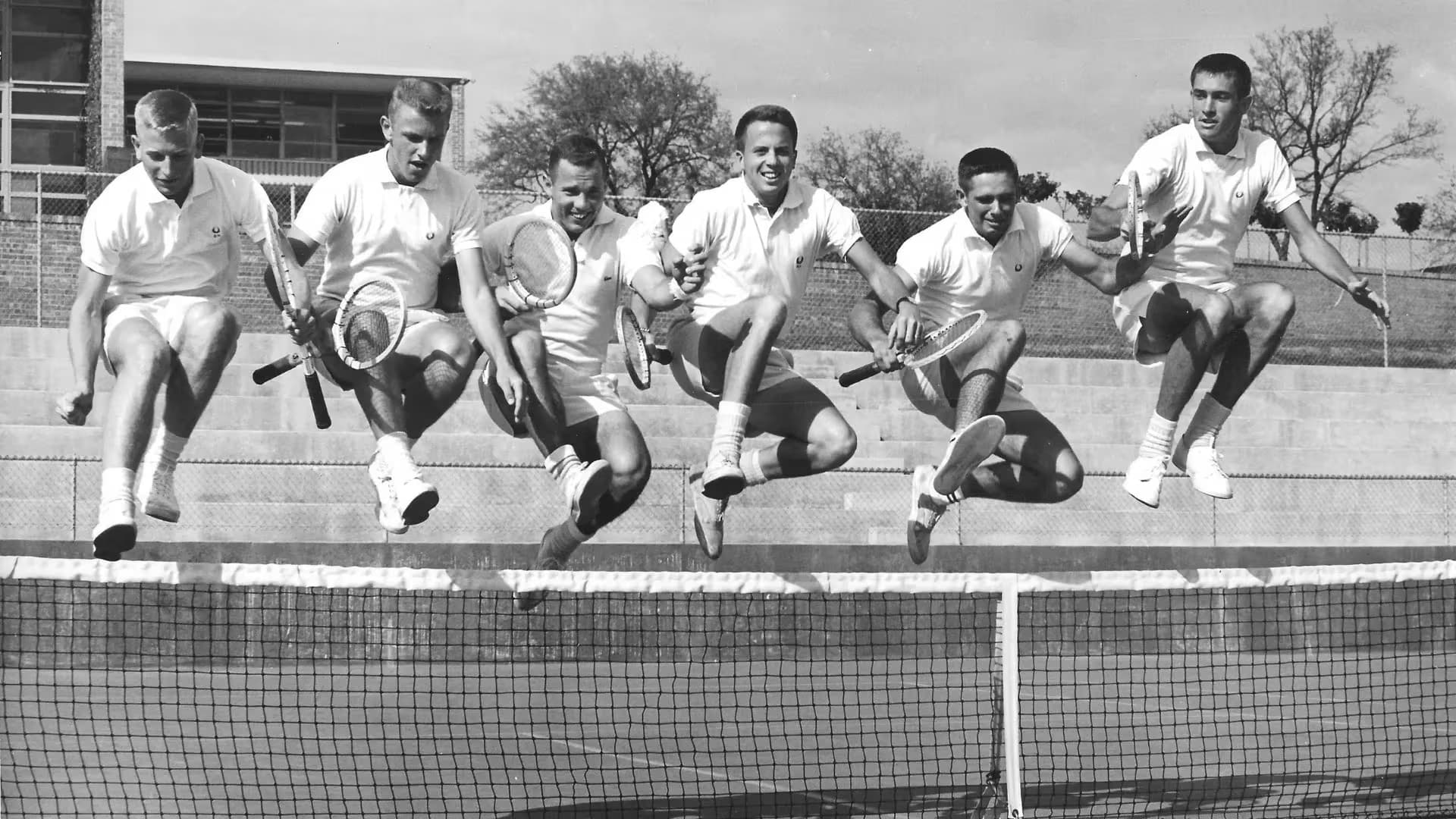 El equipo de tenis de las décadas de 1960 y 1970 de la Universidad de Trinity tuvo una época dorada